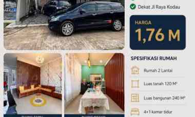 dijual rumah pondok melati