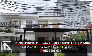 Rumah Modern Minimalis di Perumahan Pondok Pinang