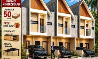 Rumah Dijual Cluster Exclusive Pondok Ranggon Cipayung Jakarta Timur