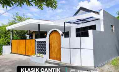 Rumah 3 Kamar di Banguntapan, Desain Klasik Cuma 1 km ke Ringroad Timu