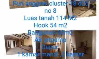 Rumah Puri Anggrek Hook 54 m2 Tanah Lebih D2c No 8 Cluster 18