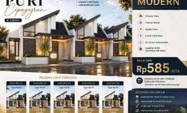 Rumah Dijual di PURI CIPAGERAN