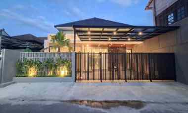 Rumah Design Kontemporer dekat Exit Tol Jogja Solo di Kalasan, Sleman