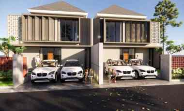 Rumah Mewah 2 Lantai, Full Furnished di Purwomartani, Kalasan