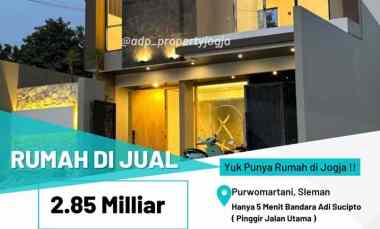 Rumah Mewah Private Swimming Poll di Purwomartani Kalasan Sleman