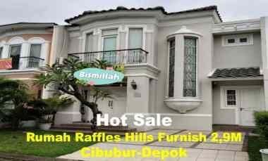 dijual rumah raffles hills housing