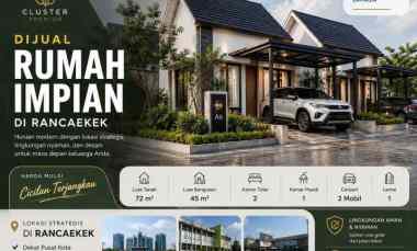 Rumah di Rancaekek dengan Area Luas, Cocok untuk Keluarga Baru