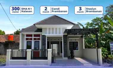 Jual Rumah Siap Huni Limasan di Kalasan Sleman Type 55/111m2 Cuma 500