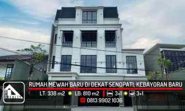 Rumah Baru di Area Premium dekat Senopati, Kebayoran Baru