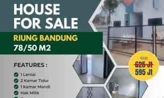 dijual rumah riungbandung