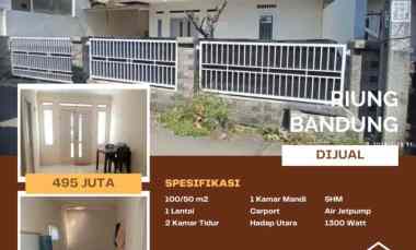 dijual rumah riungbandung