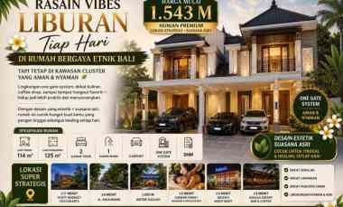Miliki Rumah Palagan, Serasa Pulang ke Villa Bali, Yuk Surve