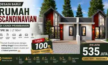 dijual rumah rumah scandinavian