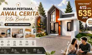 Rumah Modern dengan Ceiling Tinggi, Nyaman untuk Keluarga Muda