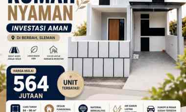dijual rumah rumah virendra berbah sleman