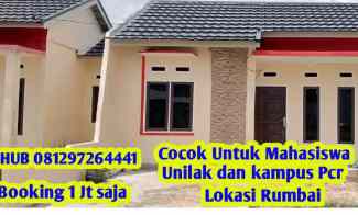 dijual rumah rumbai