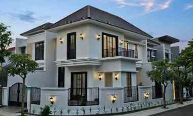 Dijual Rumah Baru Rungkut Asri Hook Boulevard 2 Lantai SHM 3,65M