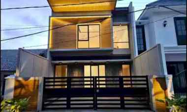 Dijual Rumah Modern Style Rungkut Asri Utara, dekat MERR, Kampus UPN
