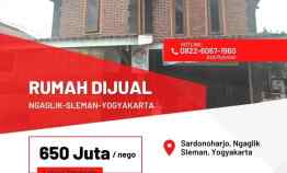 Dijual Rumah Murah 2 Lantai di Ngaglik, Sleman, Yogyakarta, SHM