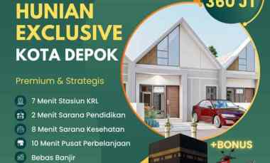 gambar dijual rumah sawangan depok