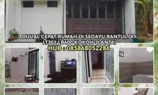 dijual rumah sedayu bantul diy