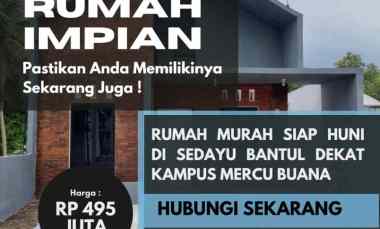 dijual rumah sedayu bantul yogyakarta