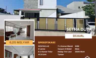 dijual rumah setra duta