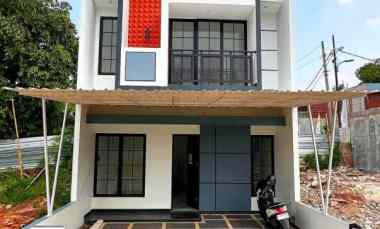Rumah 2 lantai Minimalis Cluster Setu Cipayung Jakarta Timur