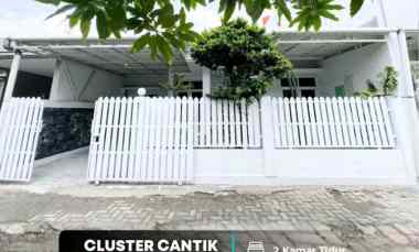 Rumah Cantik Free Furniture dalam Cluster di Sewon, Bantul 500 meter