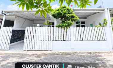 Rumah Cantik Free Furniture dalam Cluster di Sewon, Bantul 500 meter
