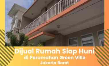 dijual rumah siap huni di perumahan green ville