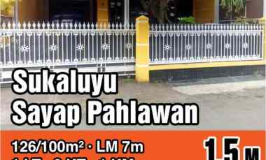 dijual rumah siap huni di sayap pahlawan