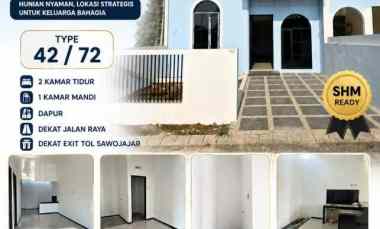 dijual rumah siap huni lokasi di cemorokandang