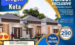 dijual rumah sidoharjo sragen