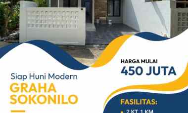 Rumah Modern Minimalis Siap Huni Nyaman dekat jl. Godean KM.12