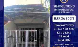 dijual rumah simogunung