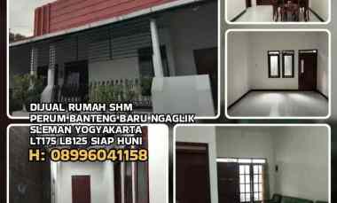 Dijual Rumah Shm di Perum Banteng Baru Ngaglik Sleman Yogyakarta