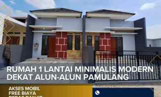 656 Rumah Murah 1 Lt Konsep Minimalis Modern di Pamulang