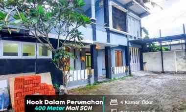 Cuma 400 meter ke Mall Sch, Rumah 2 Lantai Hook dalam Perumahan