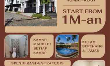 Kost Eksklusif 8 Kamar di Malang Kota Tinggal Terima Passive Income