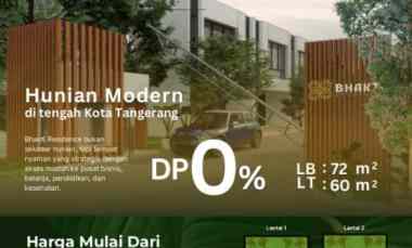 Rumah 2 Lantai Mewah Strategis Samping Graha Raya KPR tanpa DP