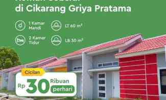 Cikarang Griya Pratama, Perumahan Subsidi Rasa Cluster Rumah REDY STOC