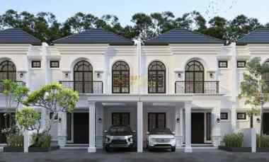 Rumah Design Klasik Mediteran di Ngaglik dekat Al-azhar Cairo