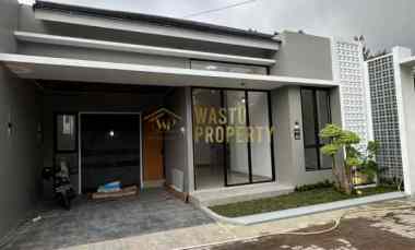 Rumah Modern dalam Cluster dekat ke Pasar Cebongan, Sleman