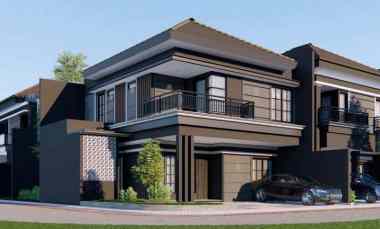 Rumah Baru Sutorejo Hook, Row 2,5Mobil, dekat Dharmahusada, Wisma Permai