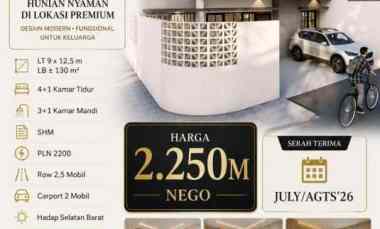 dijual rumah sutorejo