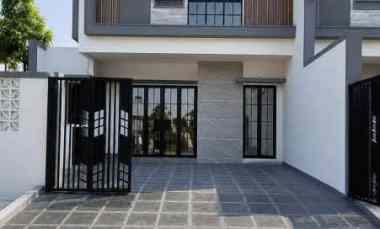 dijual rumah sutorejo tengah new minimalis hook