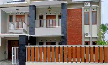 Rumah 2 Lantai di dalam Cluster Aman Asri, dekat Tol Candi