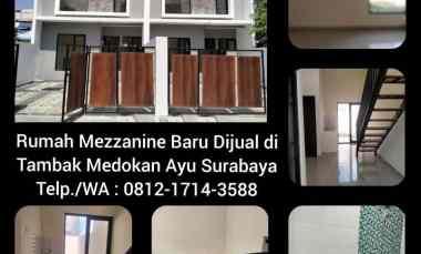 dijual rumah tambak medokan ayu