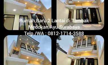 dijual rumah tambak medokan ayu